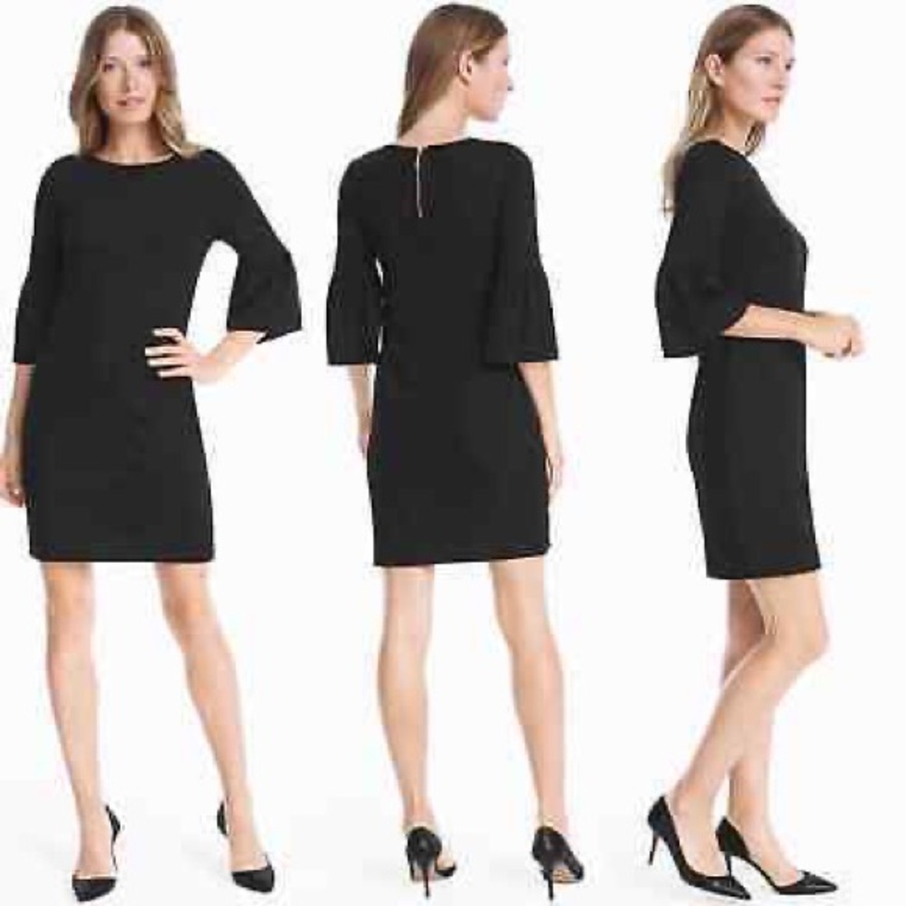 Flutter Sleeve Boat Neck‎ Dress